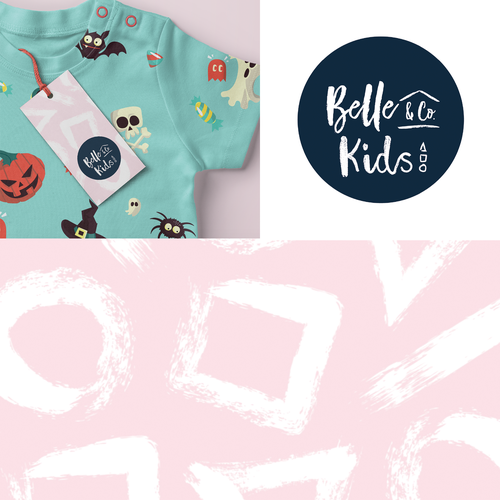 Clothing line logo with the title 'Modern logo for a clothing company'