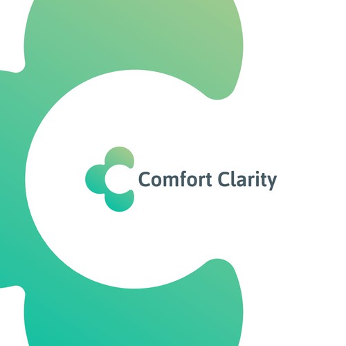 Comfort logo with the title 'C for Comfort Logo Symbol letter mark '