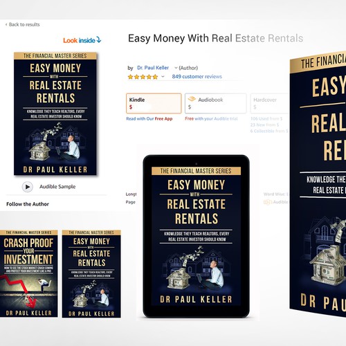 Collage book cover with the title 'Book Cover Design'