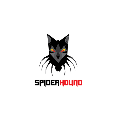 Spider design with the title 'Music producer logo'