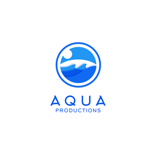 Aqua design with the title 'Aqua Filming Studio'