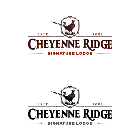Appealing logo with the title 'CHEYENNE RIDGE'