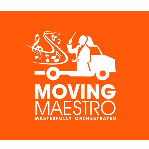 Orchestra design with the title 'Put a modern spin on an cliche "Maestro"  design.'