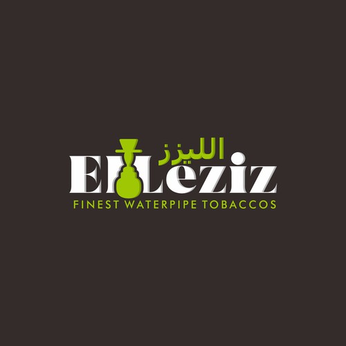 Tobacco logo with the title 'El Leziz'