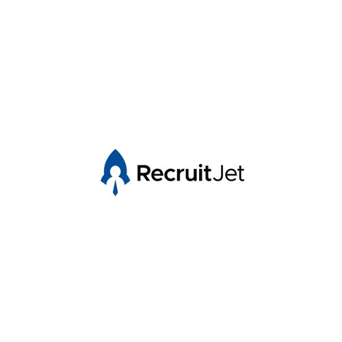 Recruitment logo with the title 'RECRUIT JET'
