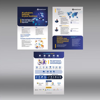 Flyer quantaleap.ai for Europe andfor US/APAC