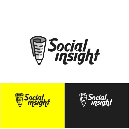 Writer logo with the title 'Social insight'