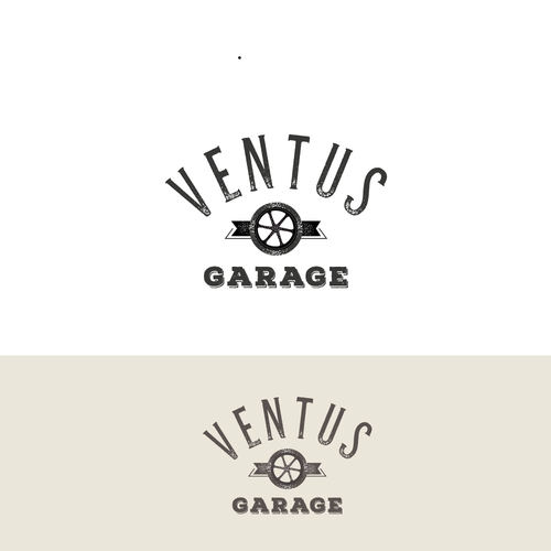 Street logo with the title 'Logo design for Ventus Garage'