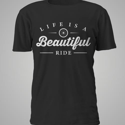 Bike t-shirt with the title 'T-Shirt Design for Bike Lover'