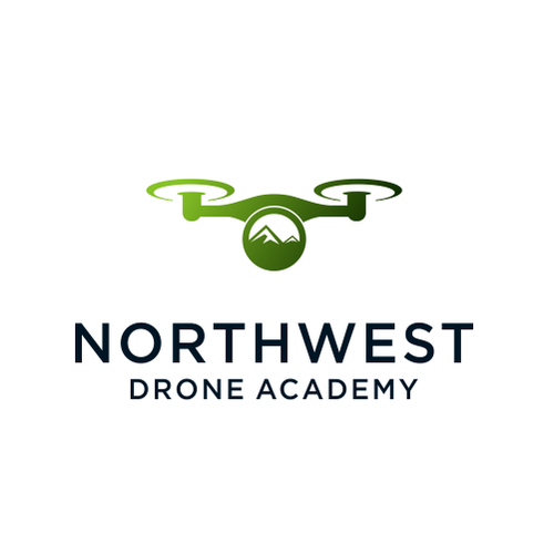Drone logo with the title 'northwest drone'