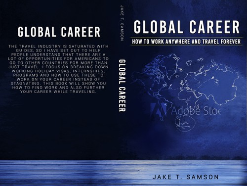 Professional book cover with the title 'Global Career by Jake T. Samson'