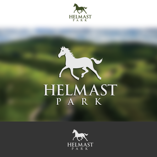Horse brand with the title 'Helmast Park'