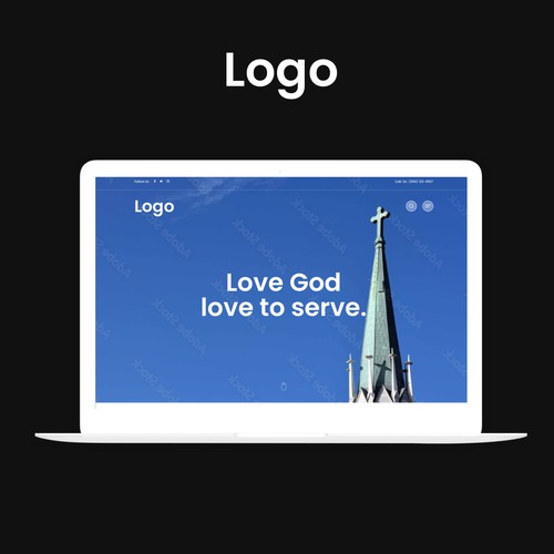 Unique website with the title 'Local Church'