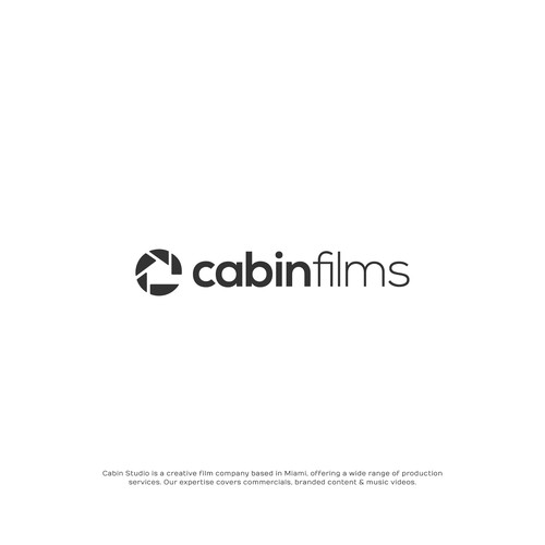 Video production logo with the title 'Cabin Films'
