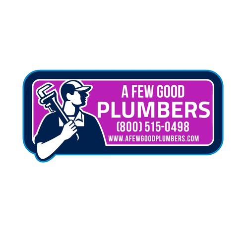 Handyman logo with the title 'A Few Good Plumbers'