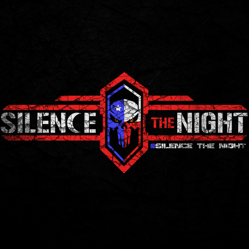 Hunting logo with the title 'Silence hunting '