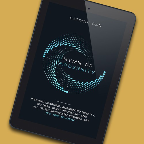 Technology book cover with the title 'Hymn of Modernity'