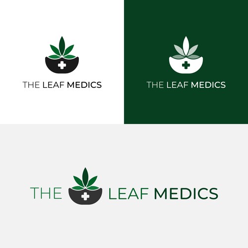 First aid logo with the title 'The Leaf Contest'