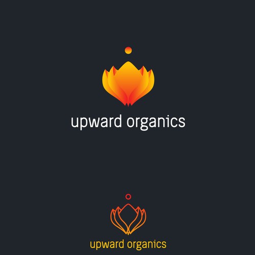 Holistic logo with the title 'Feminine Holistic Organic Growth Upward'