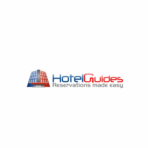 Booking logo with the title ' Hotel Guides'