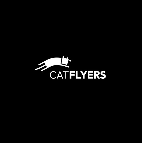Sneaker design with the title 'CAT FLYERS'