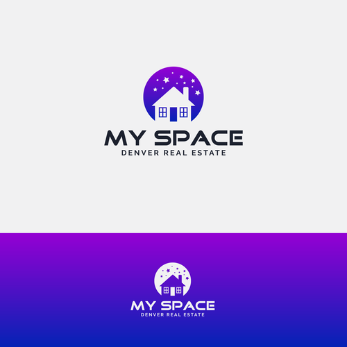 Denver logo with the title 'My space logo'