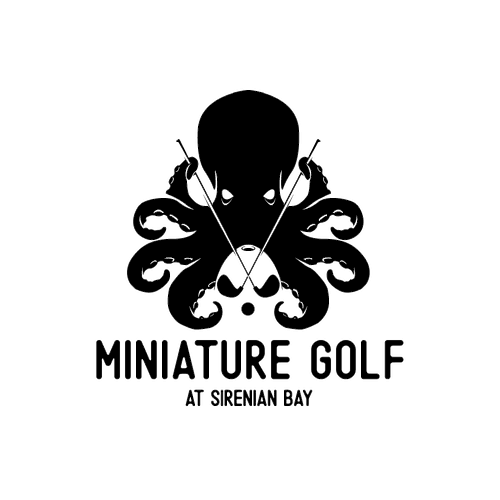 Resort logo with the title 'Miniature Golf'