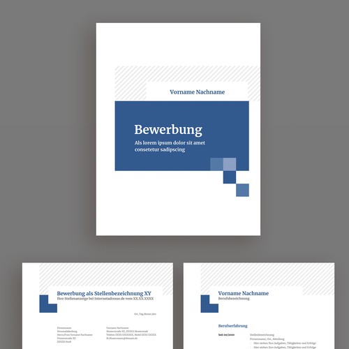 CV design with the title 'Modern Premium CV'