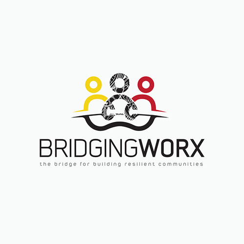 Australian logo with the title 'The Bridge for Building Resilient Communities'