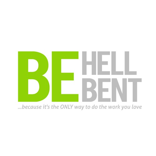 Nice logo with the title 'logo for Be Hell Bent'