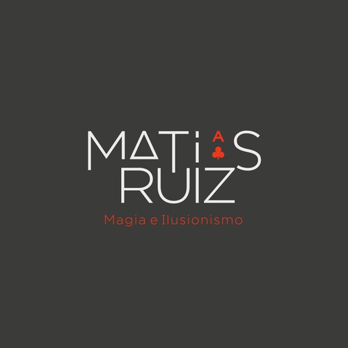 Theater logo with the title 'MATIAS, AS DE LA MAGIA'