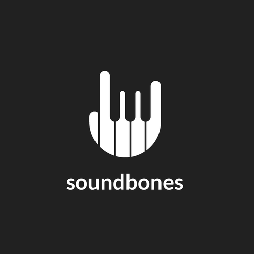 Finger design with the title 'Piano Fingers'