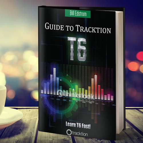 Music book cover with the title 'Tracktion'