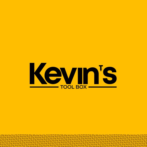 Carpentry design with the title 'Kevin's Tool Boc '