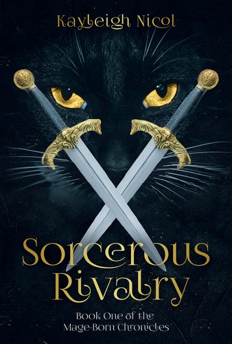 Fiction book cover with the title 'Sorcerous Rivalry'