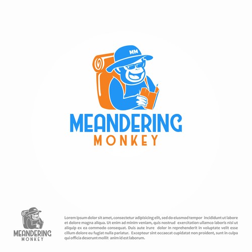 Expedition logo with the title 'MEANDERING MONKEY'