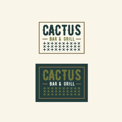 Bar brand with the title 'CACTUS'