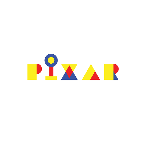 Bauhaus logo with the title 'Bauhaus Pixar'