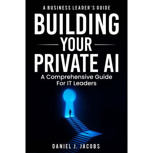 Leadership book cover with the title 'Building Your Private AI'