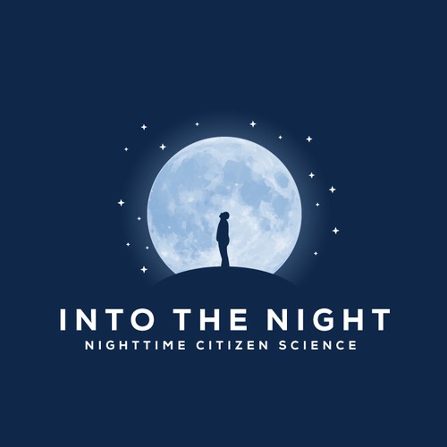 Night design with the title 'Into the night'