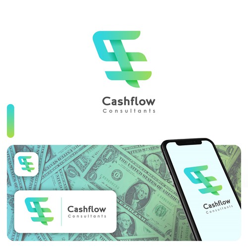 Dollar design with the title 'Logo Design'