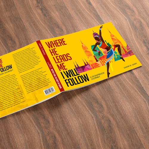 Title design with the title 'Where he leads me I will follow'