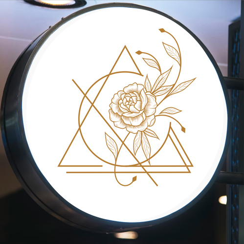 Event planning logo with the title 'In Alignment Collective'