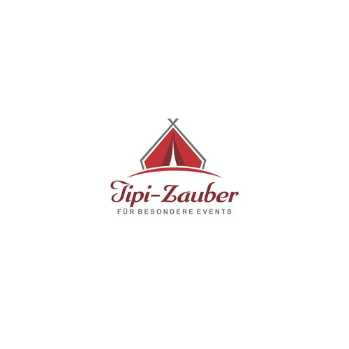 Camping brand with the title 'Tipi-Zauber'