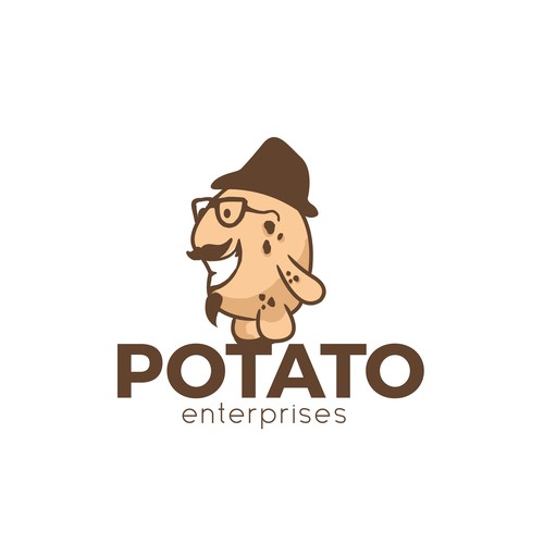 Potato design with the title 'Potato Enterprises'