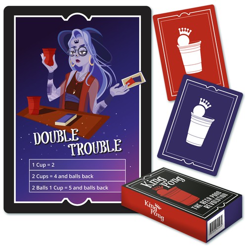 Witch design with the title 'The witch'