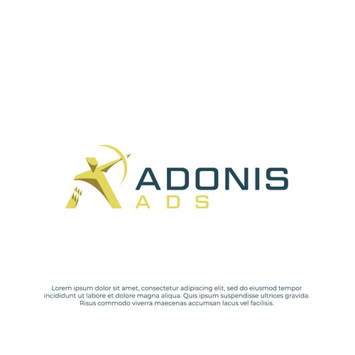 Archer logo with the title 'Logo for a marketing firm'