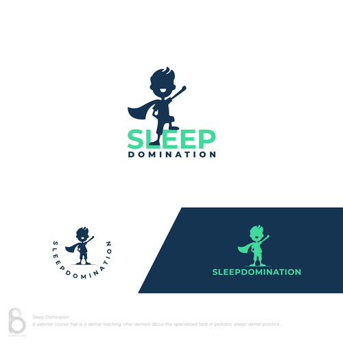 Championship logo with the title 'Logo design for Sleep Domination'