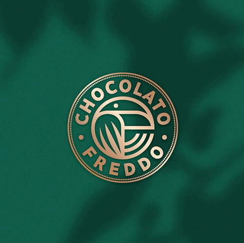 Packaging logo with the title 'Chocolato'