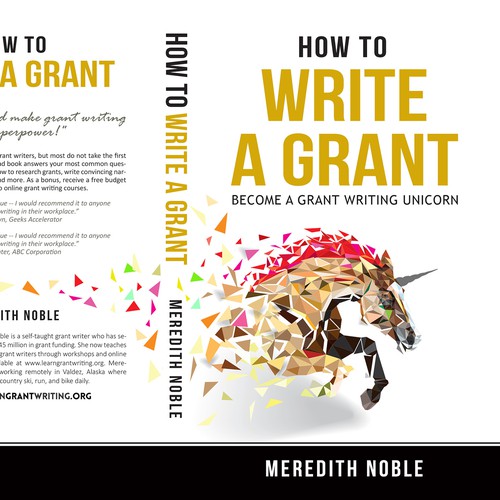 Work book cover with the title 'How to Write A Grant'